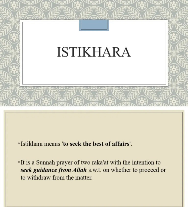 what is Istikhara Dua for Marriage 