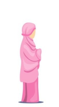 Step 3 – Standing (Qiyam) and Facing the Qiblah in how to perform salah for females