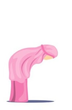Step 5 – Ruku’ (Bowing) with modesty in how to perform salah for females