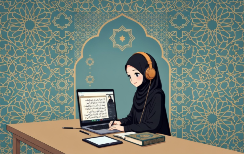 Tips to Succeed in Online Tajweed Lessons for Ladies