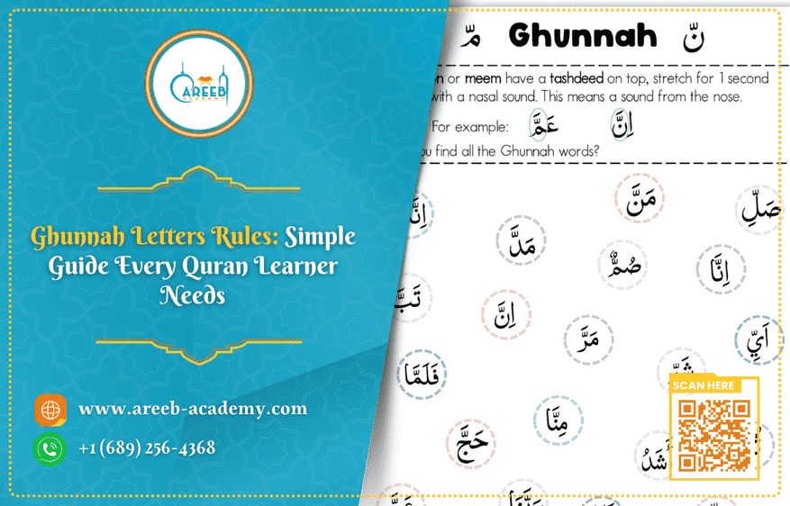 Ghunnah Letters Rules: Simple Guide Every Quran Learner Needs