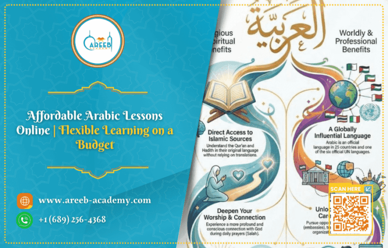 Affordable Arabic Lessons Online | Flexible Learning on a Budget