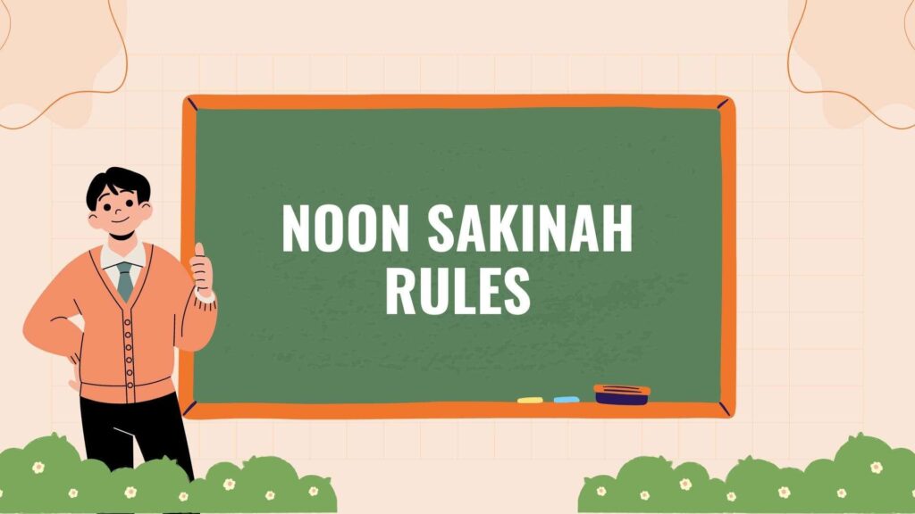 What Are Noon Sakinah Rules in Tajweed?